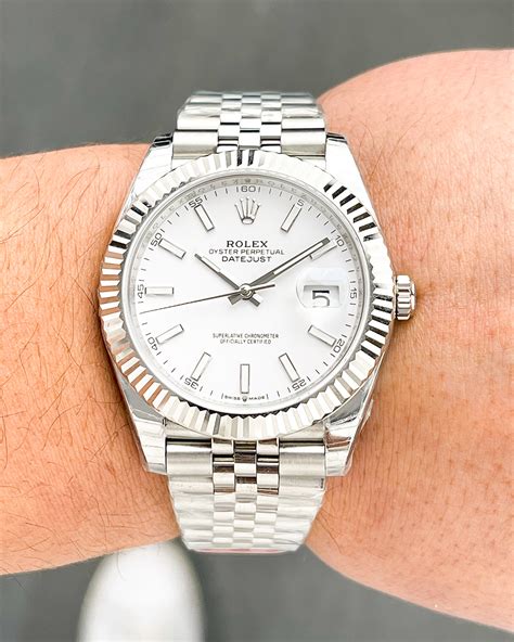 rolex datejust 41 smooth bezel review|Rolex Datejust 41 white jubilee.